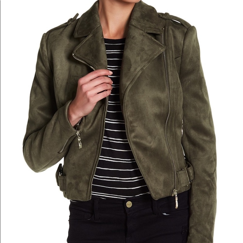 Romeo and Juliet couture suede jacket